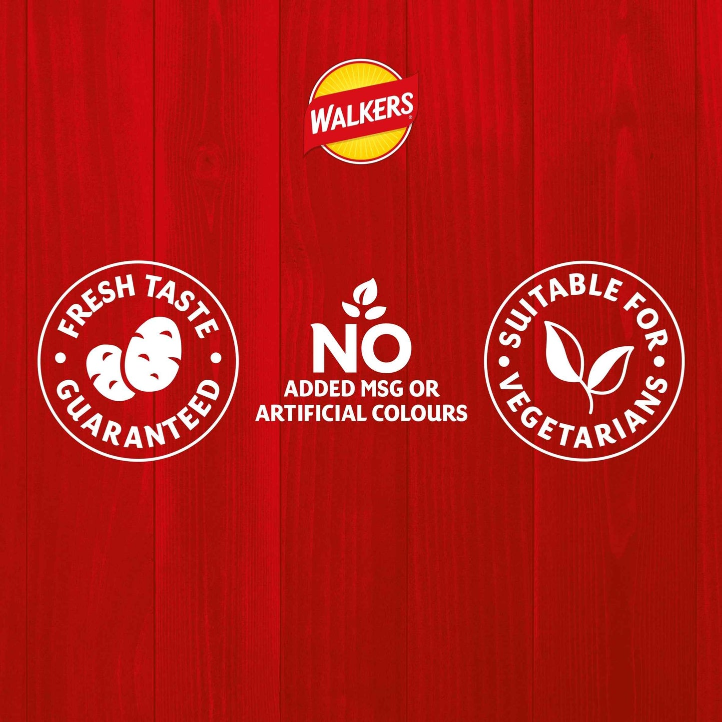 WALKERS Prawn Cocktails Multipack Crisps 6 X 25g