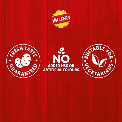 WALKERS Prawn Cocktails Multipack Crisps 6 X 25g