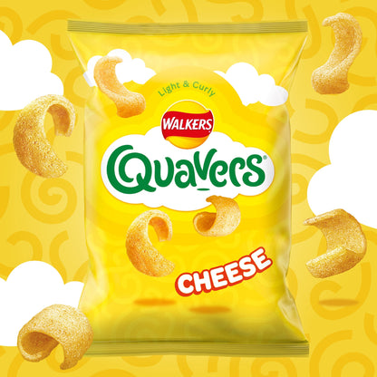 Walkers Quavers Cheese Flavour Potato Crisps 20 x 16g — image 2