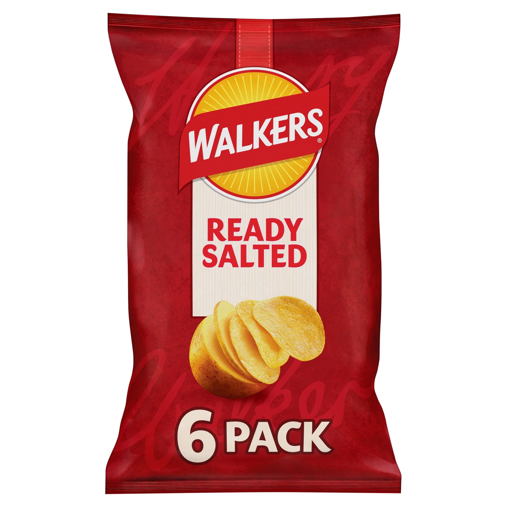Walkers Ready Salted Crisps Multipack 6x25g — image 5