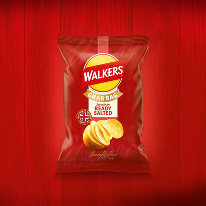 Walkers Ready Salted Grab Bag Crisps 45g — image 2