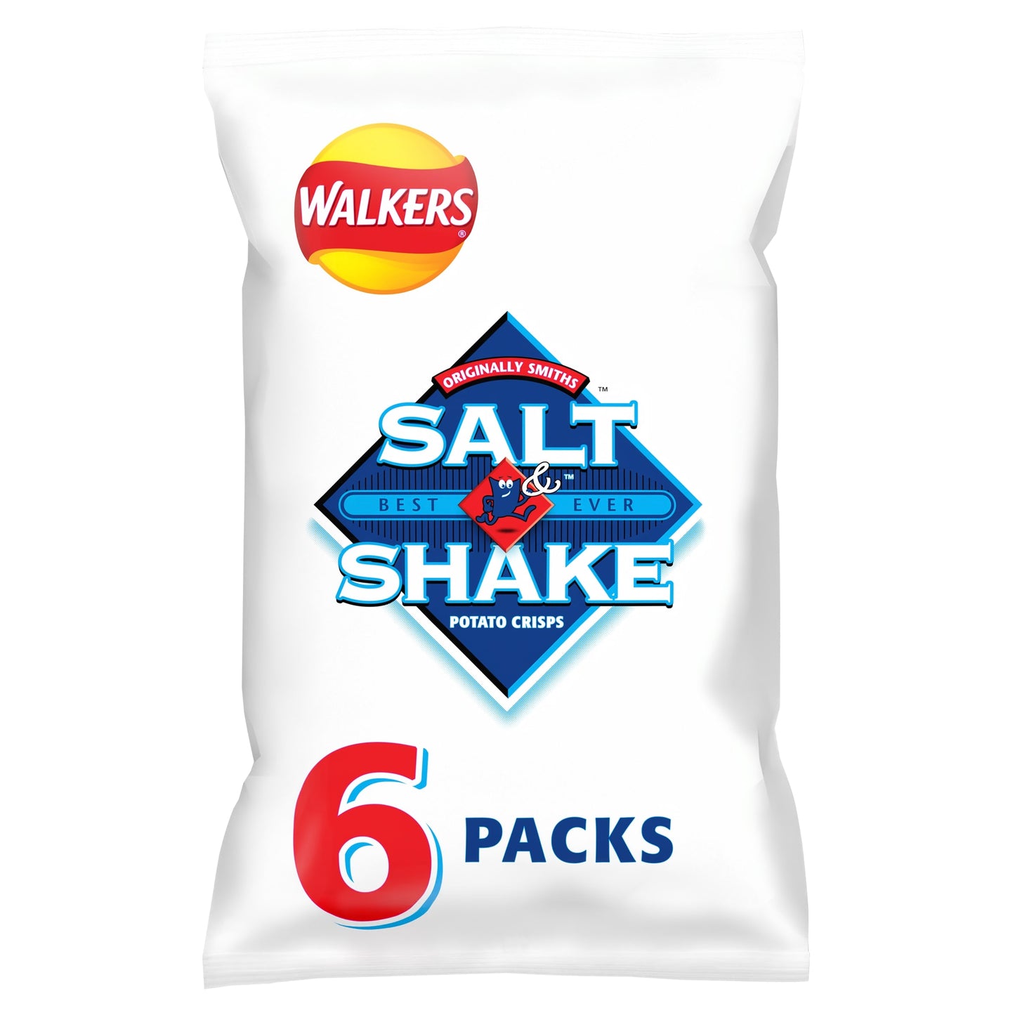 Walkers Salt & Shake Multipack Crisps 6x24g — image 4