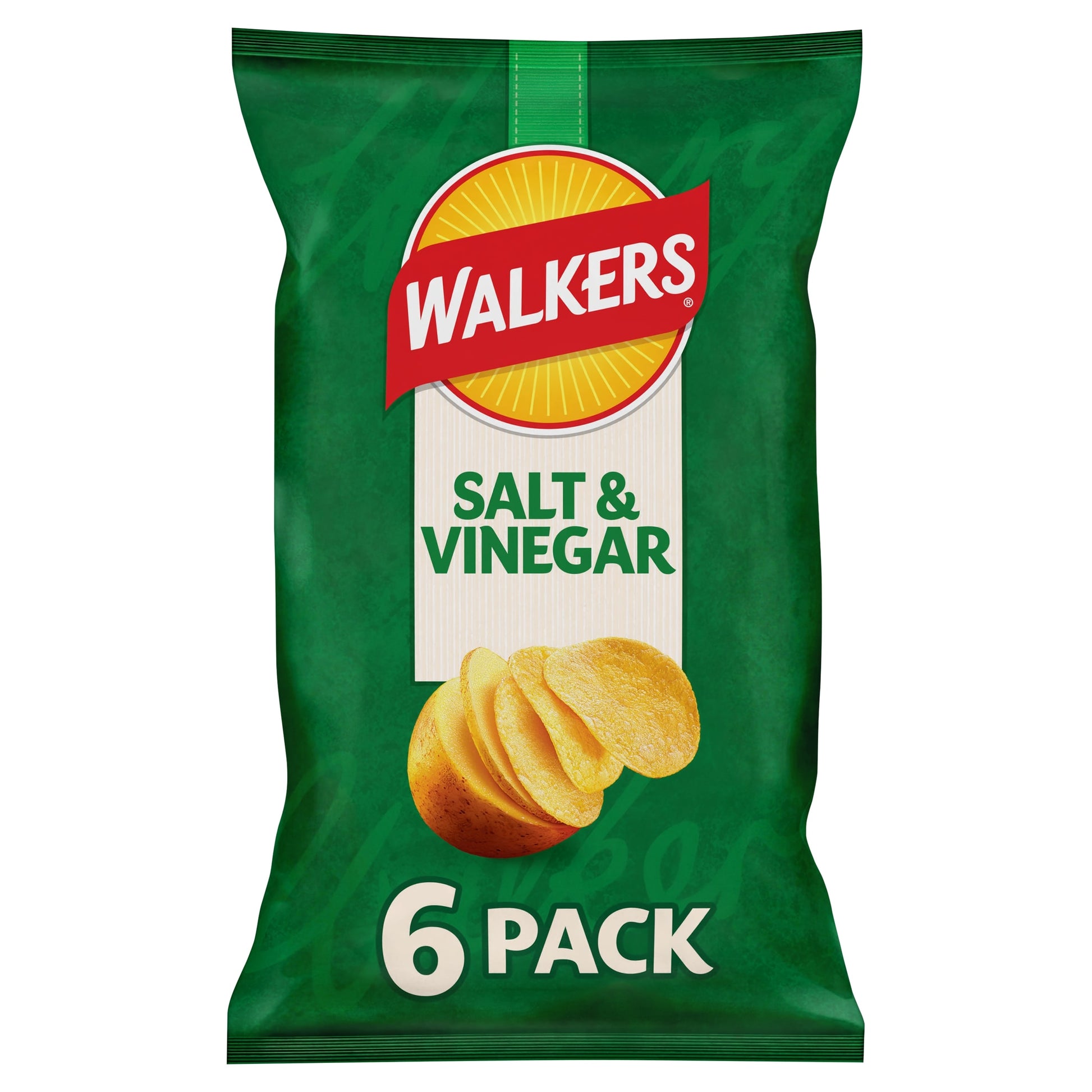 Walkers Salt & Vinegar Multipack Crisps 6 x 25g — image 5
