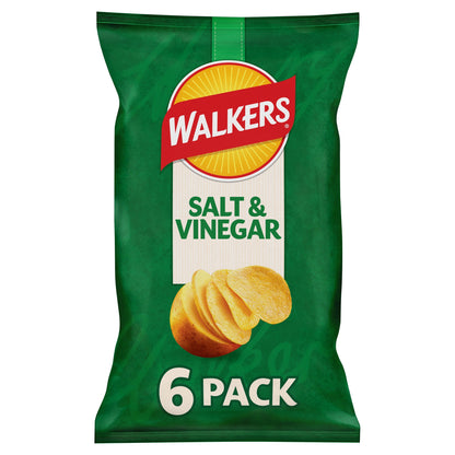 Walkers Salt & Vinegar Multipack Crisps 6 x 25g — image 5