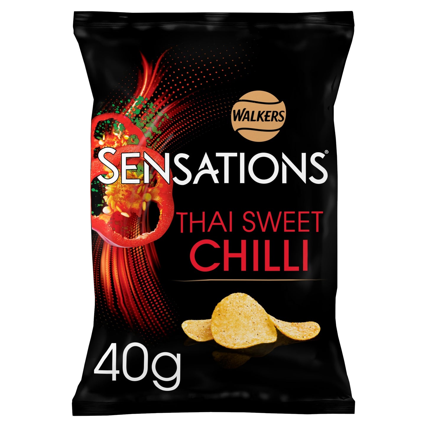 Walkers Sensations Thai Sweet Chilli Grab Bag Crisps 40g — image 1