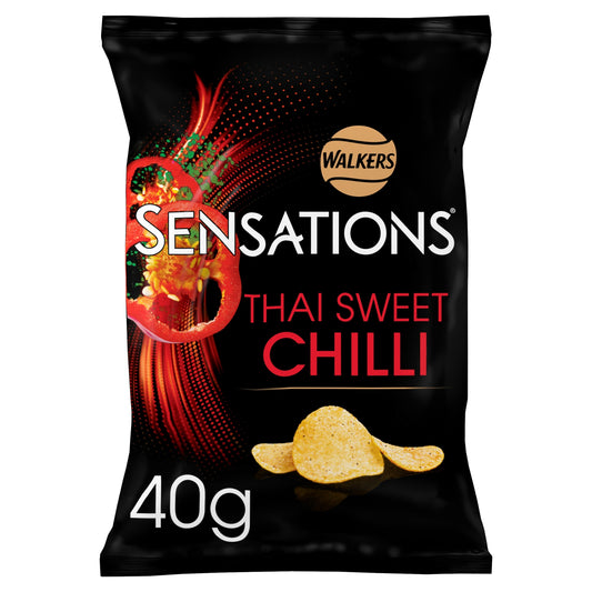 Walkers Sensations Thai Sweet Chilli Grab Bag Crisps 40g — image 1