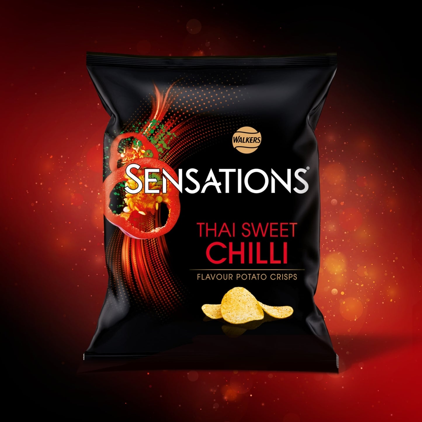 Walkers Sensations Thai Sweet Chilli Grab Bag Crisps 40g — image 2