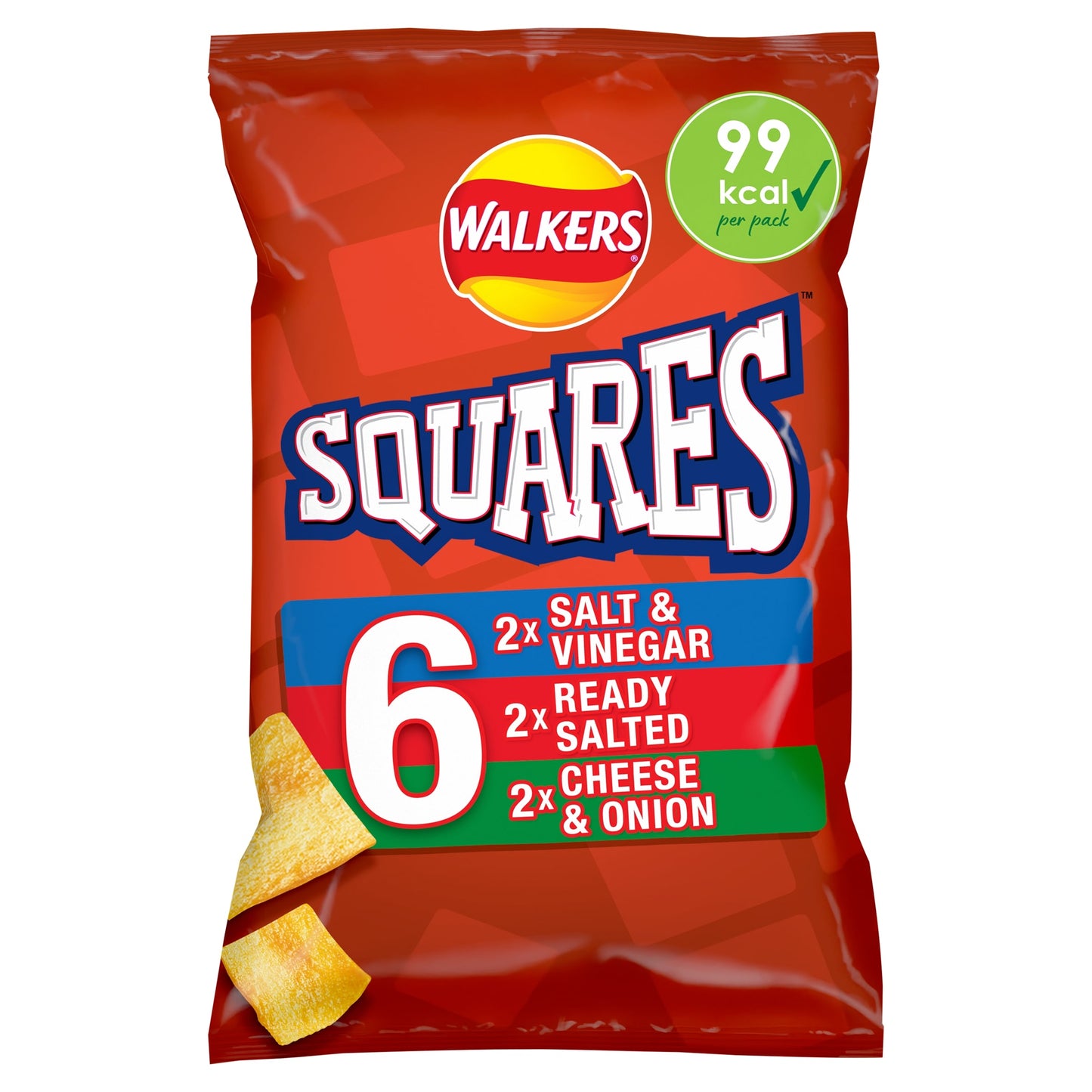 Walkers Squares Variety Snacks 6X22g — image 4
