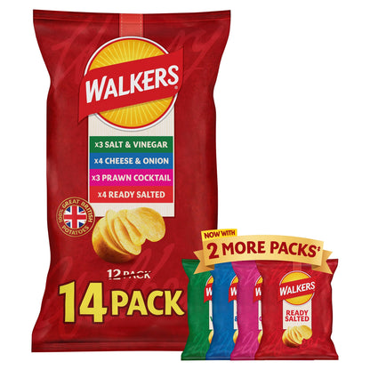 Walkers Variety Multipack Crisps 14x25g — image 3