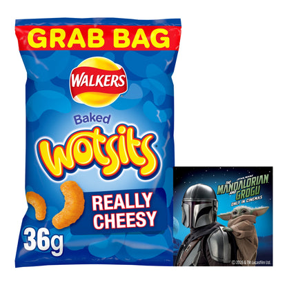 Walkers Wotsits Cheese Grab Bag Crisps 36g — image 1