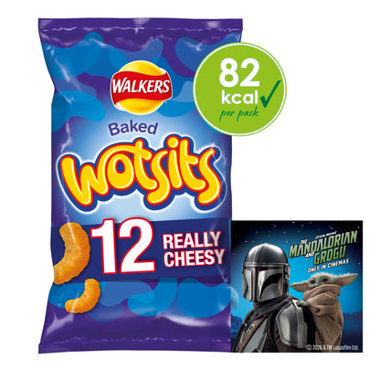 Walkers Wotsits Cheese Multipack Crisps 12x16.5g — image 1