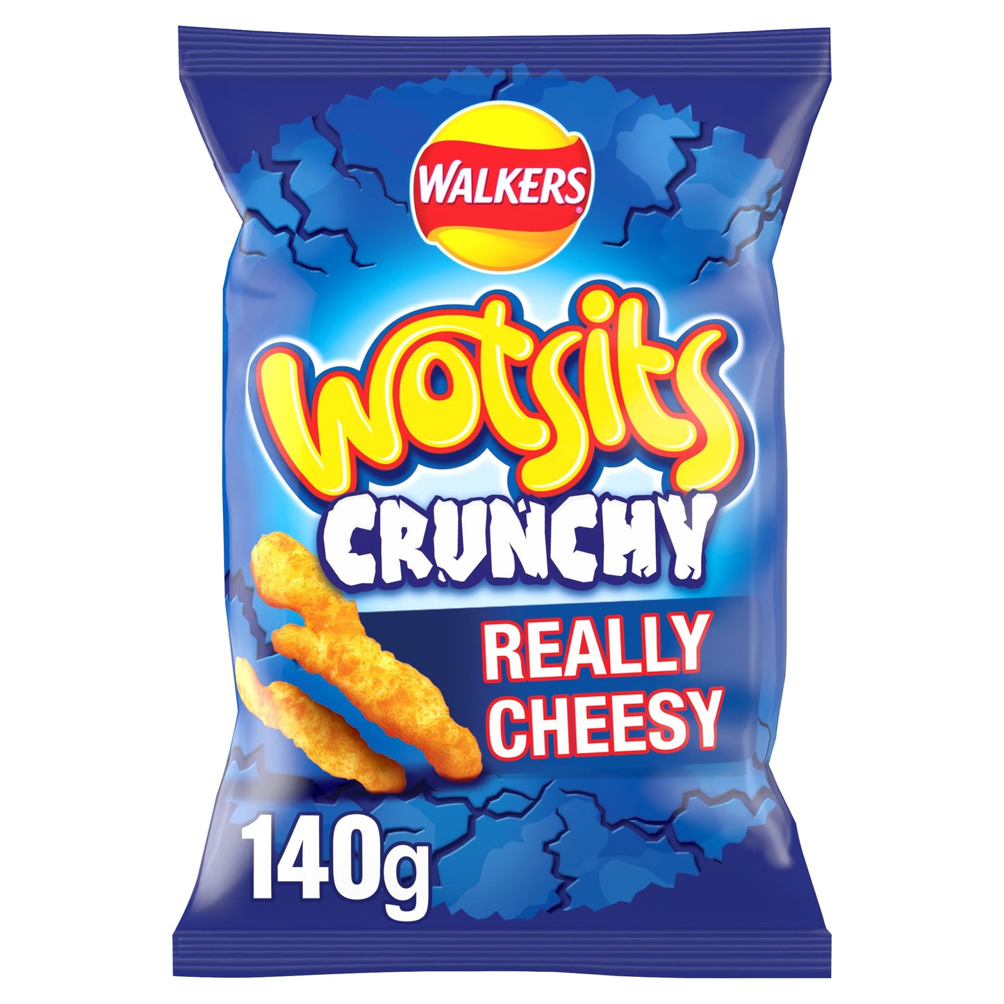 Walkers Wotsits Crunchy Cheese Sharing Bag Crisps 140g — image 1
