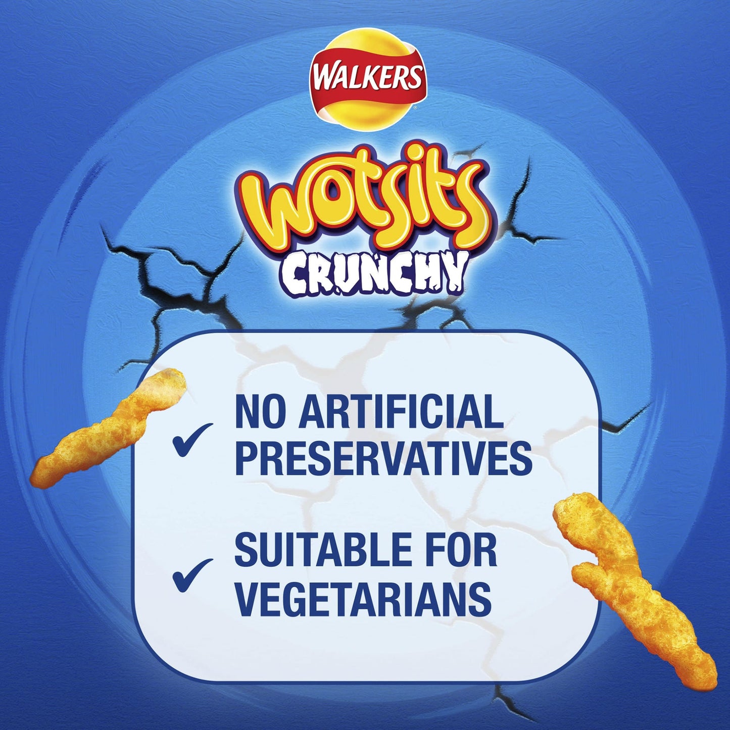Walkers Wotsits Crunchy Cheese Sharing Bag Crisps 140g — image 3
