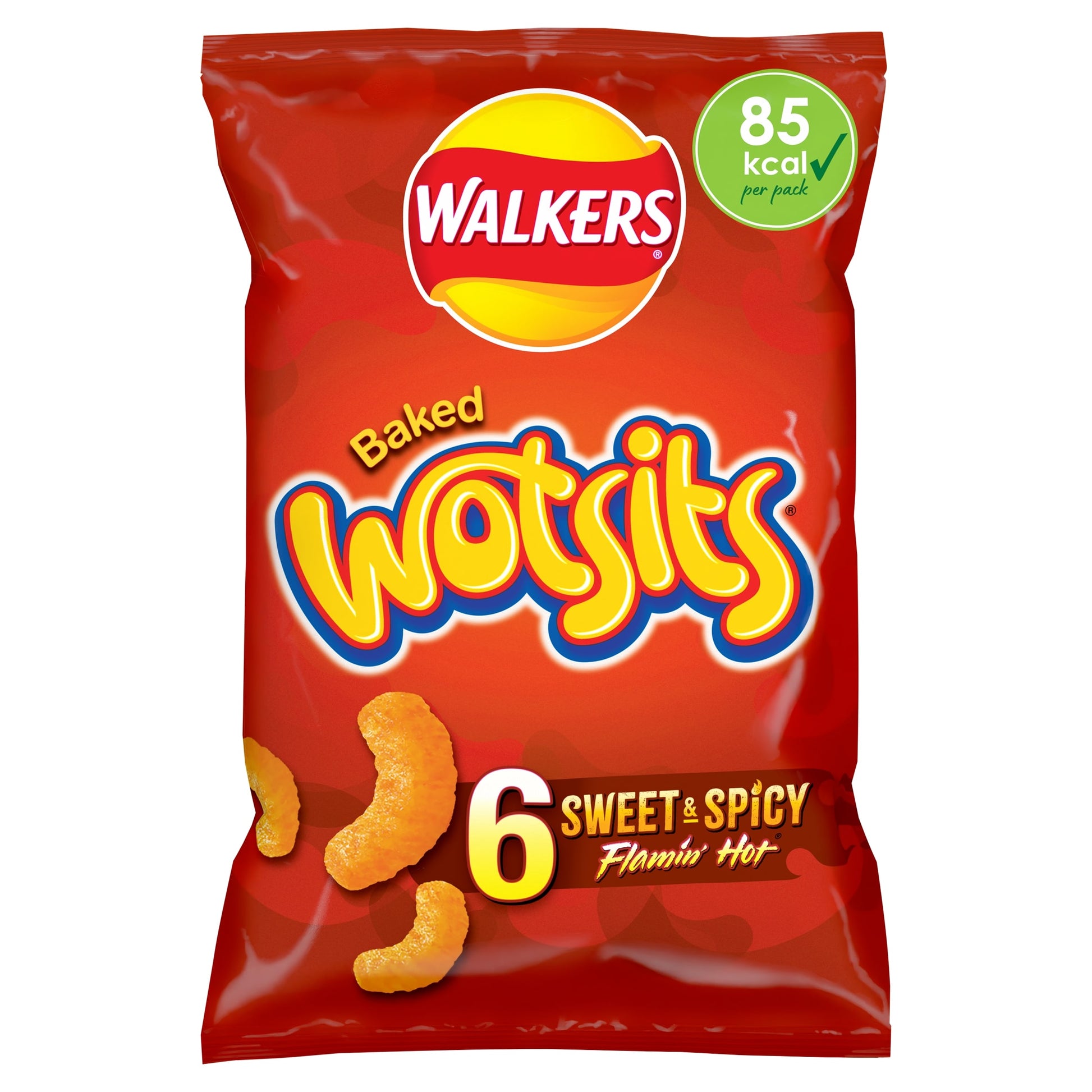 Walkers Wotsits Flamin' Hot Multipack Crisps 6x16g — image 4