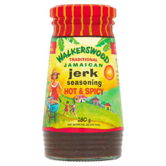 Walkerswood Jerk Seasoning Hot & Spicy 280G — image 1