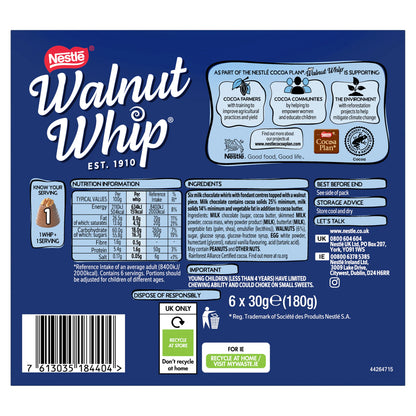 Walnut Whip 6 Pack 180G — image 2