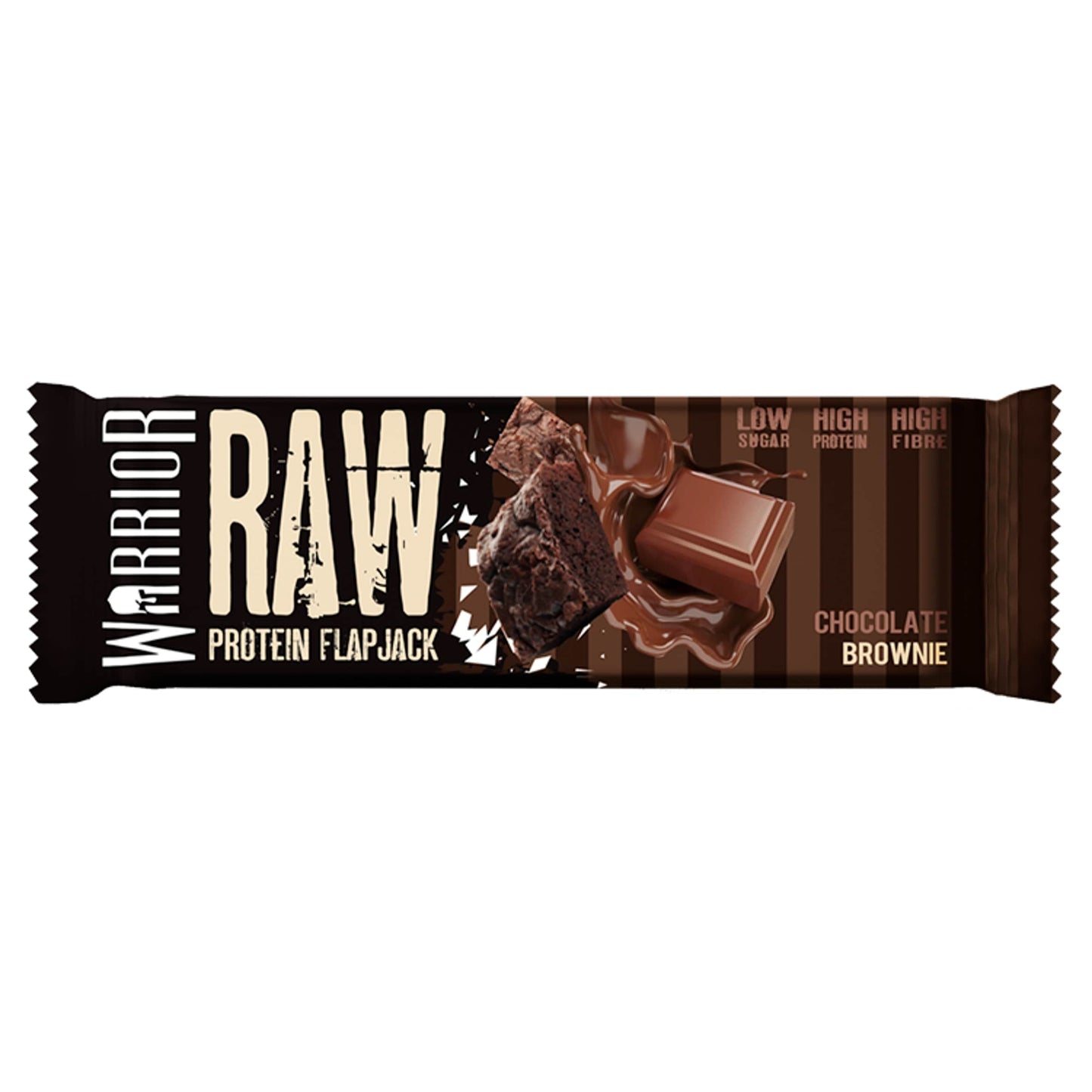Warrior Raw Prtn Flapjack Chocolate Brownie 75G — image 1