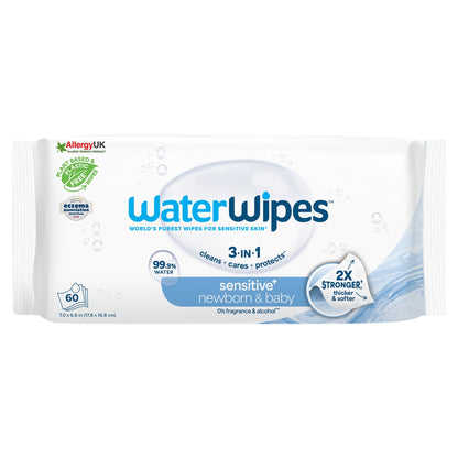 Waterwipes Biodegradable Baby Wipes 60 Pack — image 1