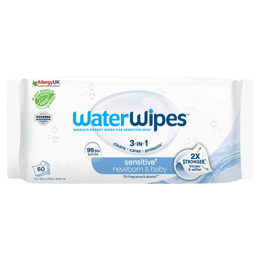 Waterwipes Biodegradable Baby Wipes 60 Pack — image 1
