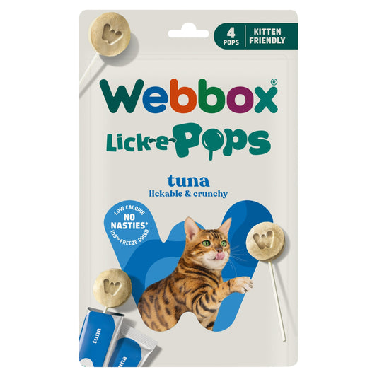 Webbox 4 Cat Lick e Pops Tuna 5.6g — image 1