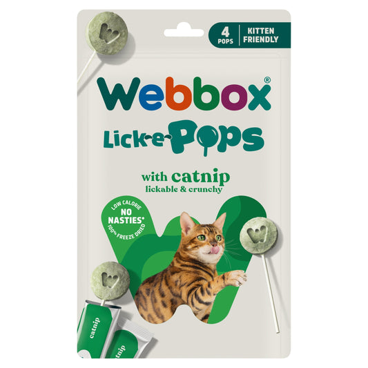 Webbox Cat 4 Lick e Pops with Catnip 5.6g — image 1