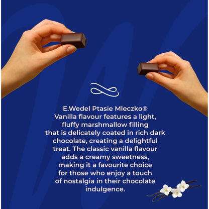 Wedel Vanilla Marshmallow in Dark Chocolate 340g — image 2