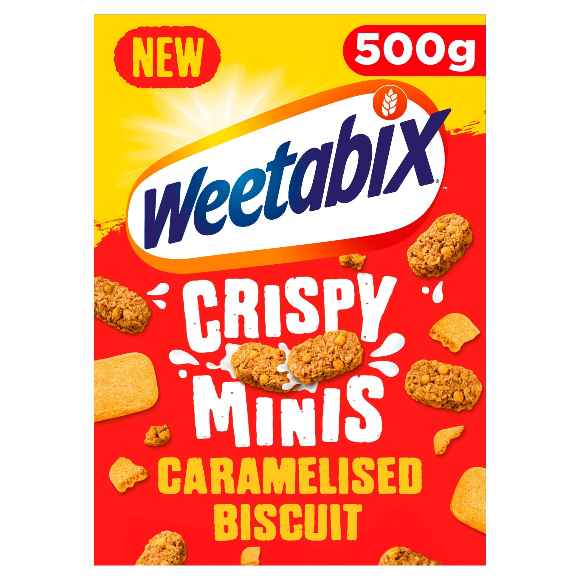 Weetabix Crispy Minis Caramelised Biscuit Cereal 500g — image 1