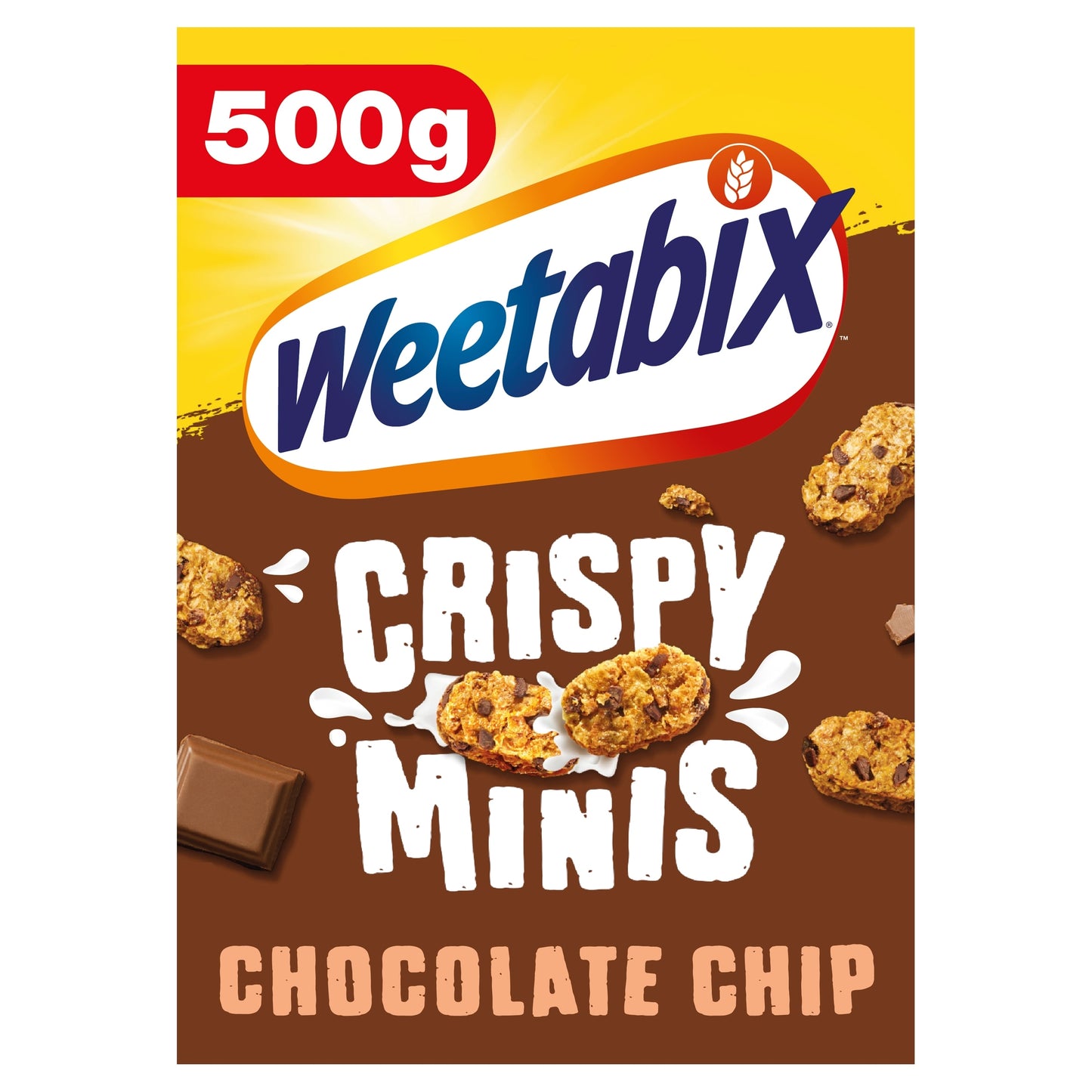 Weetabix Crispy Minis Cereal - Chocolate Chip 500g — image 1