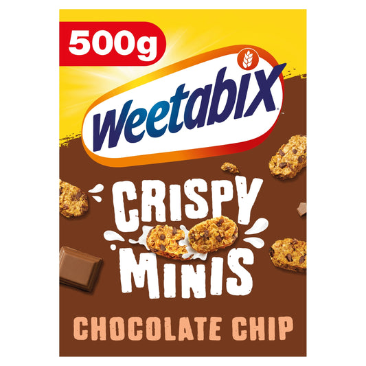 Weetabix Crispy Minis Cereal - Chocolate Chip 500g — image 1
