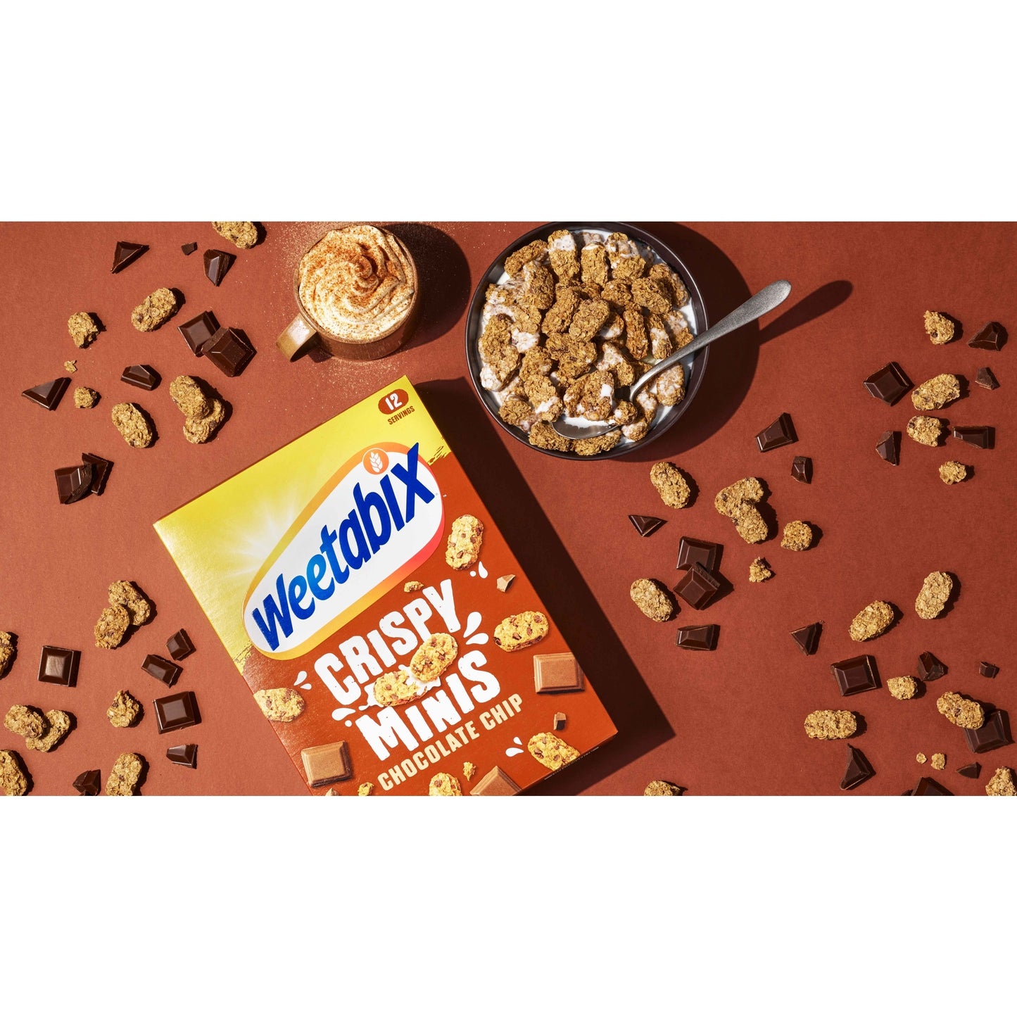 Weetabix Crispy Minis Cereal - Chocolate Chip 500g — image 2