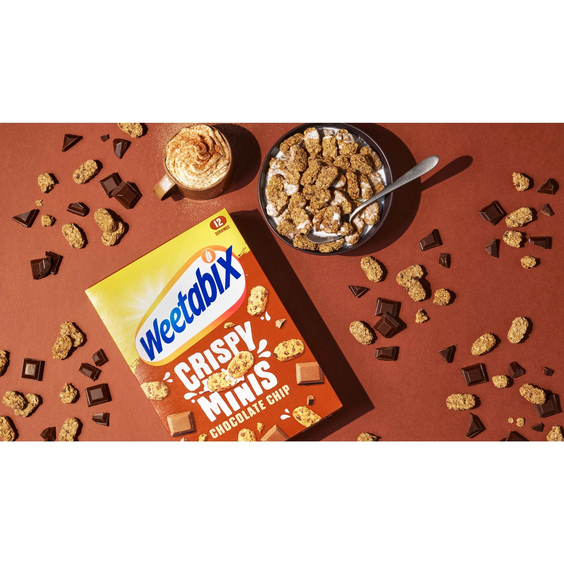 Weetabix Crispy Minis Cereal - Chocolate Chip 500g — image 2