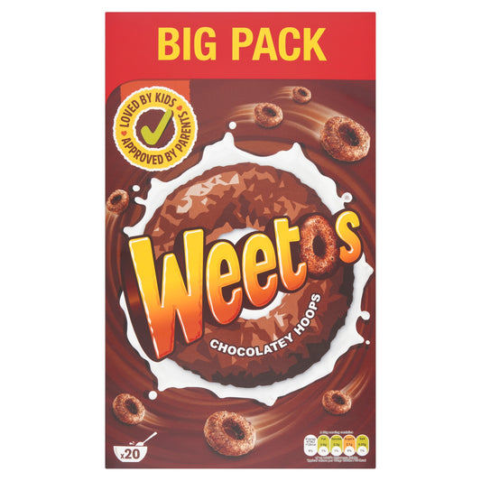 Weetos Chocolatey Hoops Cereal 600g — image 1