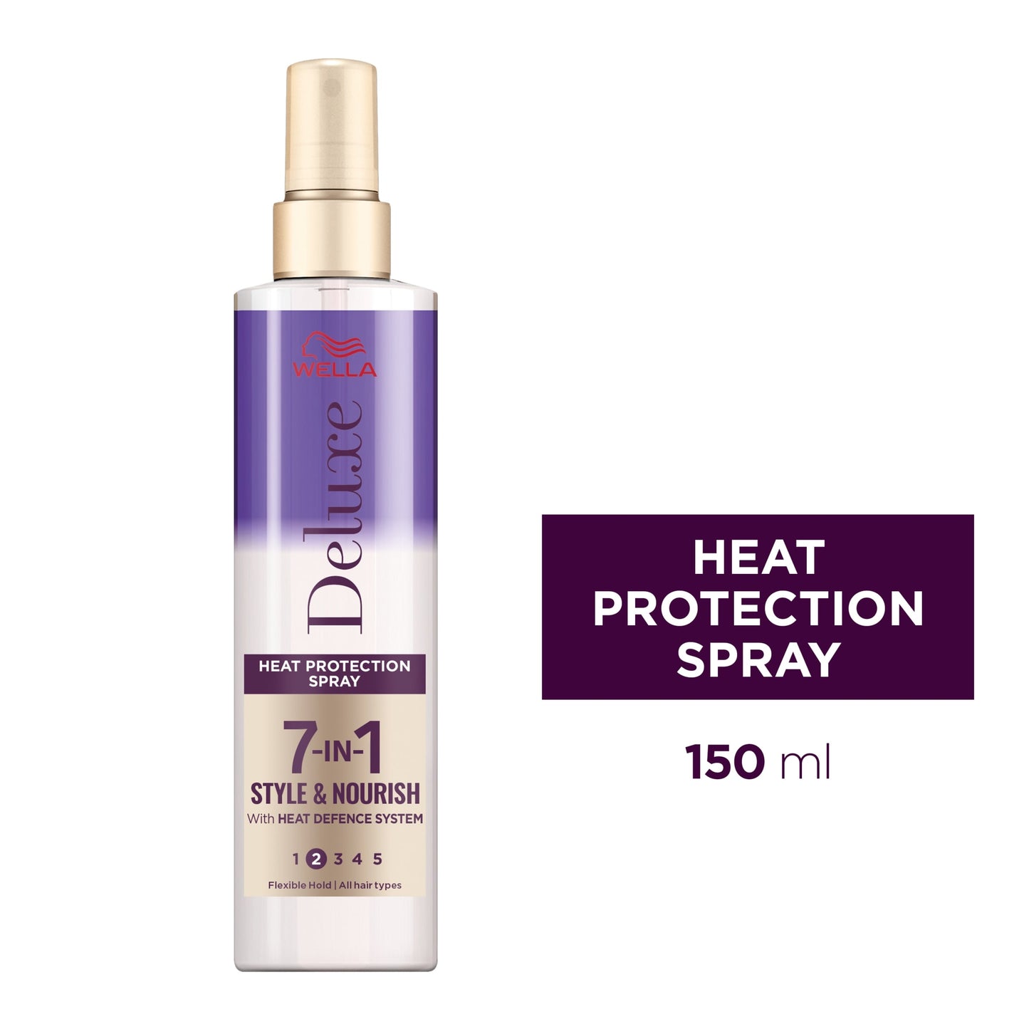 WELLA DELUXE 7-IN-1 HEAT PROTECTION SPRAY 150ML — image 2