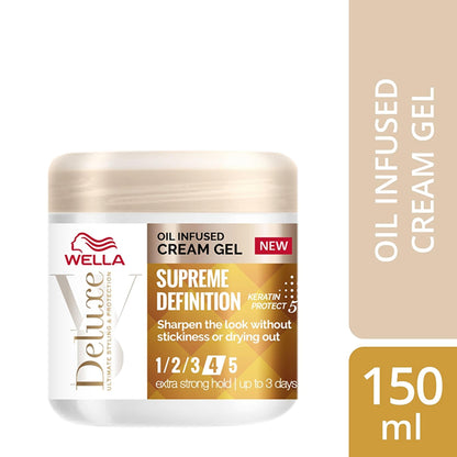 WELLA DELUXE OIL INFUSED CREAM GEL 150ML — image 1
