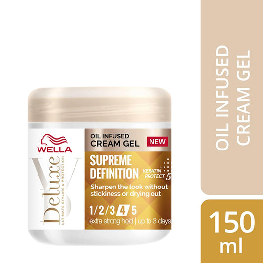 WELLA DELUXE OIL INFUSED CREAM GEL 150ML — image 1
