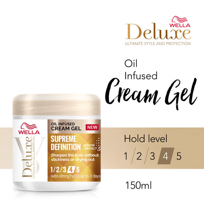 WELLA DELUXE OIL INFUSED CREAM GEL 150ML — image 2