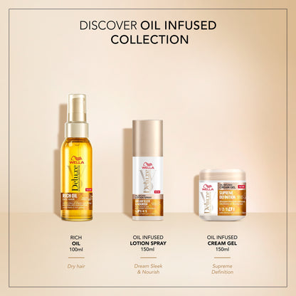 WELLA DELUXE OIL INFUSED CREAM GEL 150ML — image 5