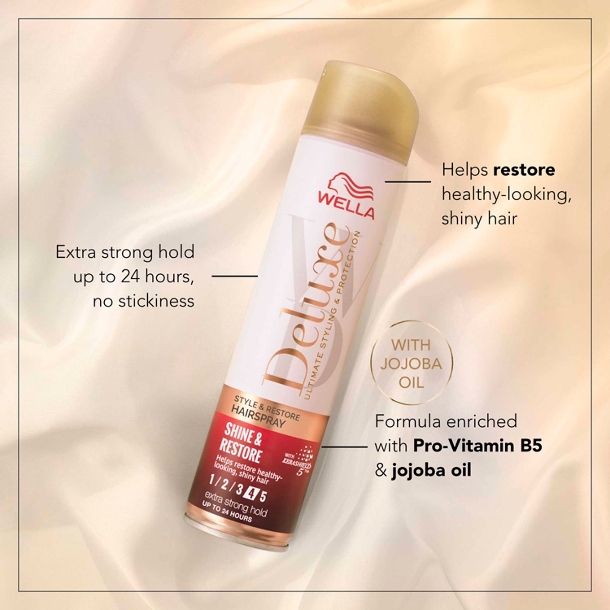 Wella Deluxe Style & Restore Hairspray 250Ml — image 3
