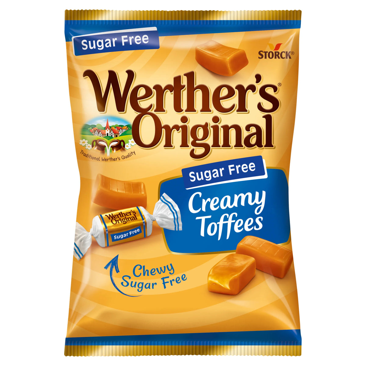 Werthers Sugar Free Toffee 80G — image 1