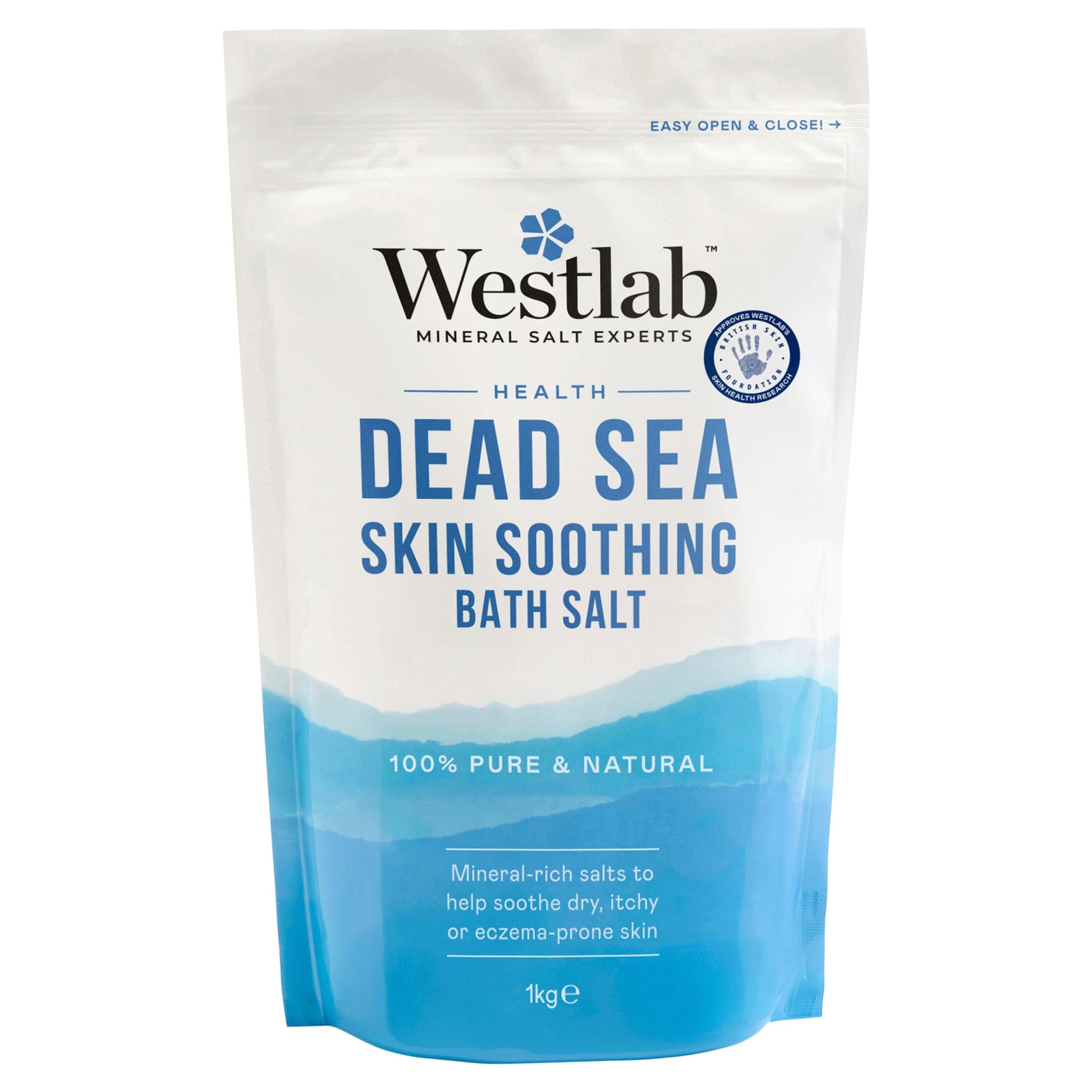 Westlab Dead Sea Bath Salt 1kg — image 1