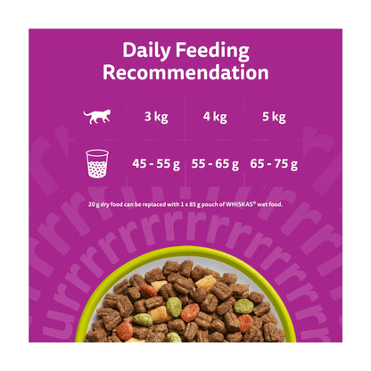Whiskas 1+ Adult Dry Cat Food Biscuits Lamb 1.9kg — image 5