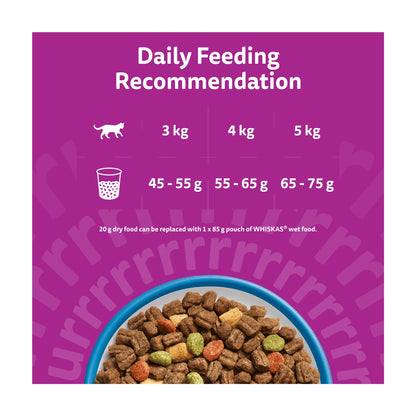 Whiskas 1+ Adult Dry Cat Food Biscuits Tuna 800g — image 5