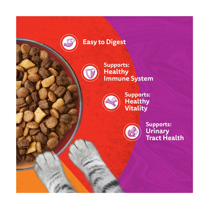 WHISKAS 1+ Complete Dry Cat Food DUO Meaty Combos 1.9kg — image 3