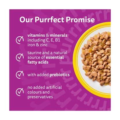 Whiskas 11+ Senior Wet Cat Food Poultry Feasts in Jelly 12x85g — image 2