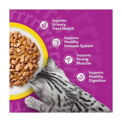 Whiskas 11+ Senior Wet Cat Food Poultry Feasts in Jelly 12x85g — image 3