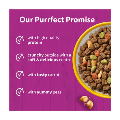 Whiskas 7+ Senior Dry Cat Food Biscuits Chicken 1.9kg — image 2