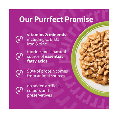 Whiskas 7+ Senior Wet Cat Food Pouches Mixed Menu in Gravy 12X85g — image 2