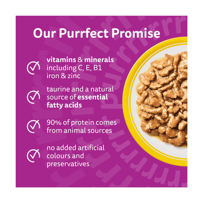 Whiskas 7+ Senior Wet Cat Food Poultry Feasts In Gravy 12x85g — image 2