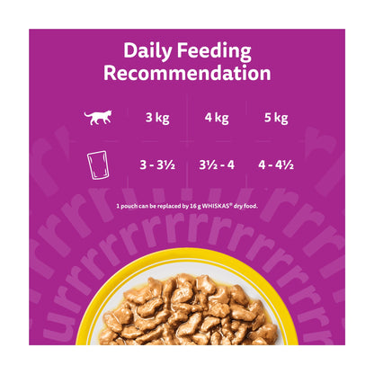 Whiskas 7+ Senior Wet Cat Food Poultry Feasts In Gravy 12x85g — image 5