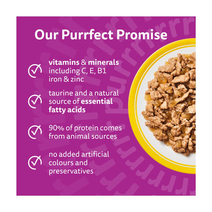 Whiskas 7+ Senior Wet Cat Food Poultry Feasts in Jelly 12x85g — image 2